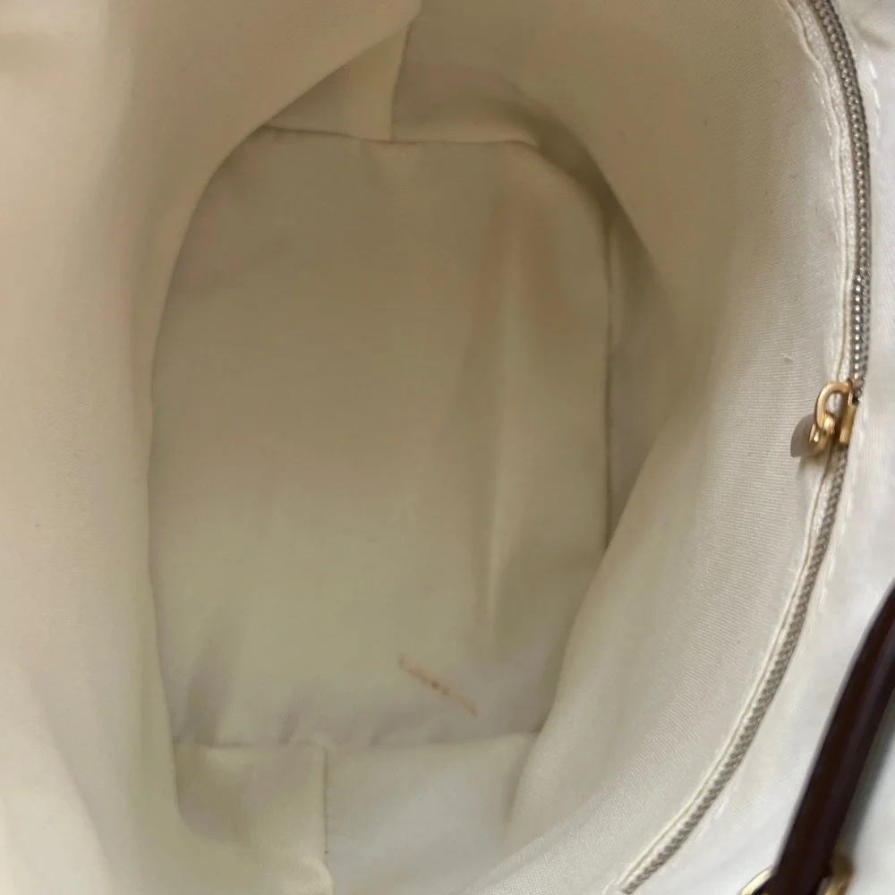 Beautiful Upcycled Hermes Drawstring Repurposed  Bucket Bag Tote Luxury New - Picture 10 of 11